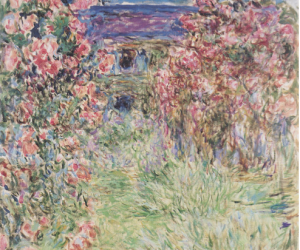 Maison sous les roses